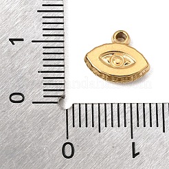 304 Stainless Steel & Rhinestone Pendants&nbsp;SA-CBAA9A2-10G-03