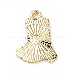 American Flag Style Alloy Enamel Pendants&nbsp;ENAM-M046-08G