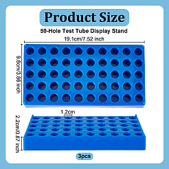 Polypropylene Multi-Use Colorimetrical Cylinder Tube Display Racks&nbsp;AJEW-WH0606-029A