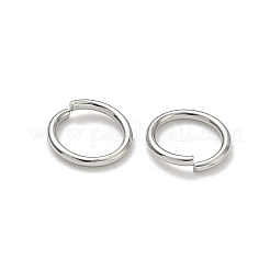 Non-Tarnish 304 Stainless Steel Open Jump Rings&nbsp;X-STAS-E067-08-10mm