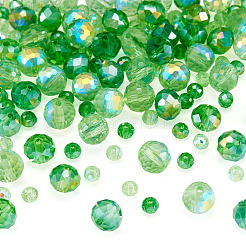 120Pcs 4 Styles Electroplate Glass Beads&nbsp;EGLA-TADJ0001-13C