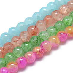 Glass Beads Strands&nbsp;DGLA-S115-8mm-YS37