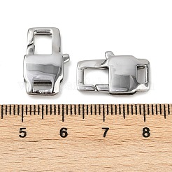 304 Stainless Steel Lobster Claw Clasps&nbsp;STAS-B089-01D-P