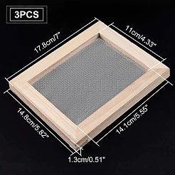 Wooden Paper Making&nbsp;DIY-WH0171-49A