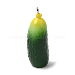 Opaque Resin Imitation Vegetable Pendants&nbsp;RE-CBAAB56-06