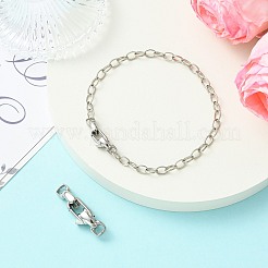 2Pcs 2 Styles Stainless Steel Lobster Claw Clasps&nbsp;STAS-CJ0003-62
