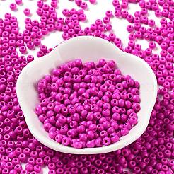 Baking Paint Glass Seed Beads&nbsp;SEED-H002-I-B515