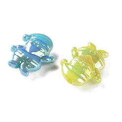 Opaque UV Plating Acrylic Beads&nbsp;PACR-D288-11