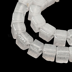 Natural White Jade Beads Strands&nbsp;G-C129-A05-01