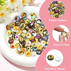 Glass Cabochons&nbsp;GGLA-YW0001-14