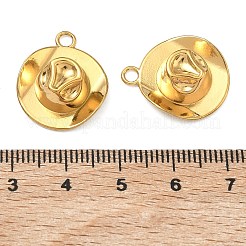 304 Stainless Steel Pendants&nbsp;STAS-P446-08G