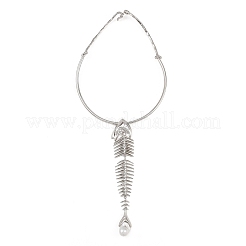 Alloy Crystal Rhinestone Pendant Necklaces for Women&nbsp;AL-CBA4777-02B