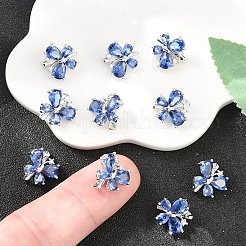 SHEGRACE Butterfly Brass Micro Pave Cubic Zirconia Spacer Bars&nbsp;XGRQ5K576-825P-B