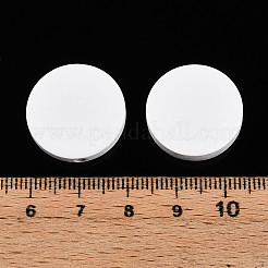 Painted Natural Wood Beads&nbsp;WOOD-WH0038-35B-02