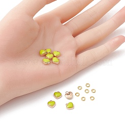Heart Alloy Enamel Charms&nbsp;ENAM-YW0002-85B