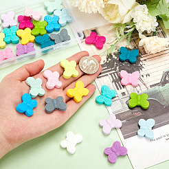30Pcs 15 Colors Food Grade Eco-Friendly Silicone Focal Beads&nbsp;SIL-PH0001-14