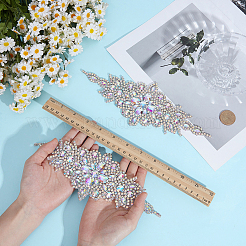 2Pcs Polyester Clothing Sew on Patches&nbsp;PATC-GF0002-06A