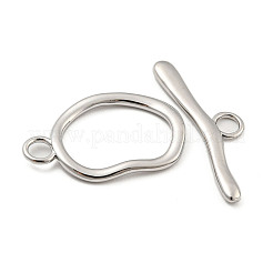 Brass Toggle Clasps&nbsp;KK-A223-24P