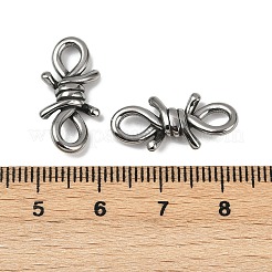 316 Surgical Stainless Steel Knot Connector Charms&nbsp;STAS-G349-09AS-01