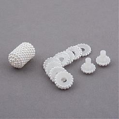 Acrylic Imitation Pearl Beads&nbsp;MACR-S810-01