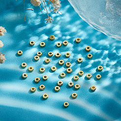 40Pcs Brass Spacer Beads&nbsp;KK-LP0001-11