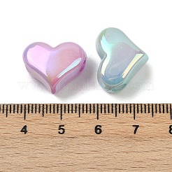 Luminous & UV Plating Opaque Acrylic Beads&nbsp;OACR-B031-27