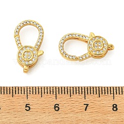 SHEGRACE Bras Micro Pave Clear Cubic Zirconia Lobster Claw Clasps&nbsp;XGRQ5F098-796G