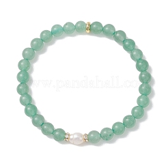 3Pcs Natural Moss Agate & Green Aventurine & Unakite Round Beads Stretch Bracelets for Women&nbsp;BJEW-JB13056