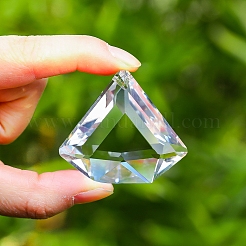 Pentagon Faceted K9 Glass Suncatchers&nbsp;PW-WGF4A09-01