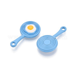 Rack Plating Spray Painted Alloy Enamel Pendants&nbsp;FIND-N011-28