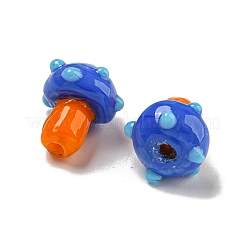 Handmade Lampwork Beads Strands&nbsp;LAMP-N025-03C
