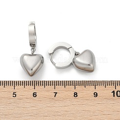 304 Stainless Steel Dangle Stud Earrings&nbsp;EJEW-V004-02P