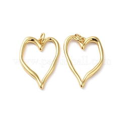 Rack Plating Brass Pendants&nbsp;KK-O142-24G