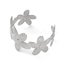 304 Stainless Steel Cuff Bangles for Women&nbsp;BJEW-G729-05P