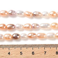 Natural Cultured Freshwater Pearl Beads Strands&nbsp;PA-CBABE82-01B