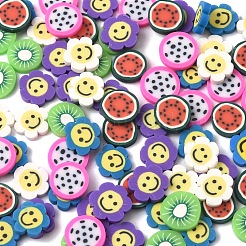 Handmade Polymer Clay Cabochons&nbsp;CLAY-YW0001-06