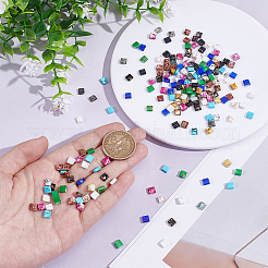 200Pcs 10 Colors 2-Hole Glass Seed Beads&nbsp;SEED-HY0001-26B