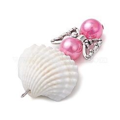 12Pcs Shell Pendants&nbsp;PALLOY-JF03695-02