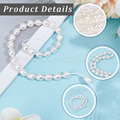 1 Strand Natural Cultured Freshwater Pearl Beads Strands&nbsp;PEAR-SC0001-45