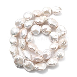 Natural Baroque Keshi Pearl Beads Strands&nbsp;PEAR-B004-16E-01A