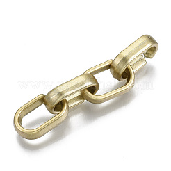 Opaque Spray Painted Acrylic Linking Rings&nbsp;LS-OACR-S021-65A-B02