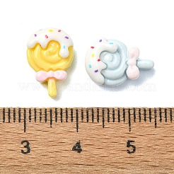 Macaron Color Opaque Resin Decoden Cabochons&nbsp;CRES-Q221-01C
