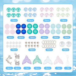DIY Ocean Theme Bracelet Making Kit&nbsp;DIY-SC0024-75