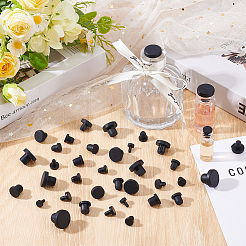 100Pcs 10 Styles Silicone Hole Plugs&nbsp;AJEW-NB0007-79