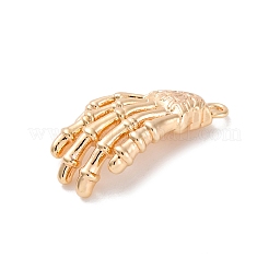 Brass Micro Pave Cubic Zirconia Pendants&nbsp;KK-D288-05G