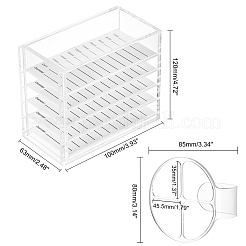 Rectangle Five-layer Acrylic Eyelash Storage Box&nbsp;MRMJ-OC0001-95