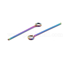 Ion Plating(IP) 304 Stainless Steel Eye Pins&nbsp;STAS-E156-01M-02