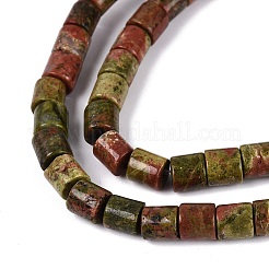 Natural Unakite Beads Strands&nbsp;G-Q606-60A-02