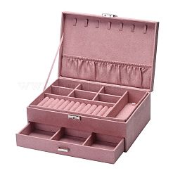 Velvet & Wood Jewelry Boxes&nbsp;VBOX-I001-04E