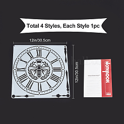 Plastic Drawing Stencil&nbsp;DIY-GF0002-80